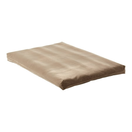 Happy Hounds Cooper Deluxe Reversible Crate Pad, Latte, Large (42" x 28")