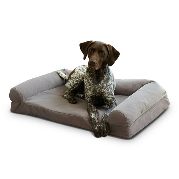 Happy Hounds Luna Gray Sofa Dog Bed - Large