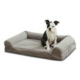 thumbnail image 1 of Happy Hounds Luna Gray Sofa Dog Bed - Large, 1 of 5