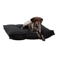 thumbnail image 1 of Happy Hounds Milo Square Tufted Pillow Dog Bed- Black- Large (40 x 40 in.), 1 of 8