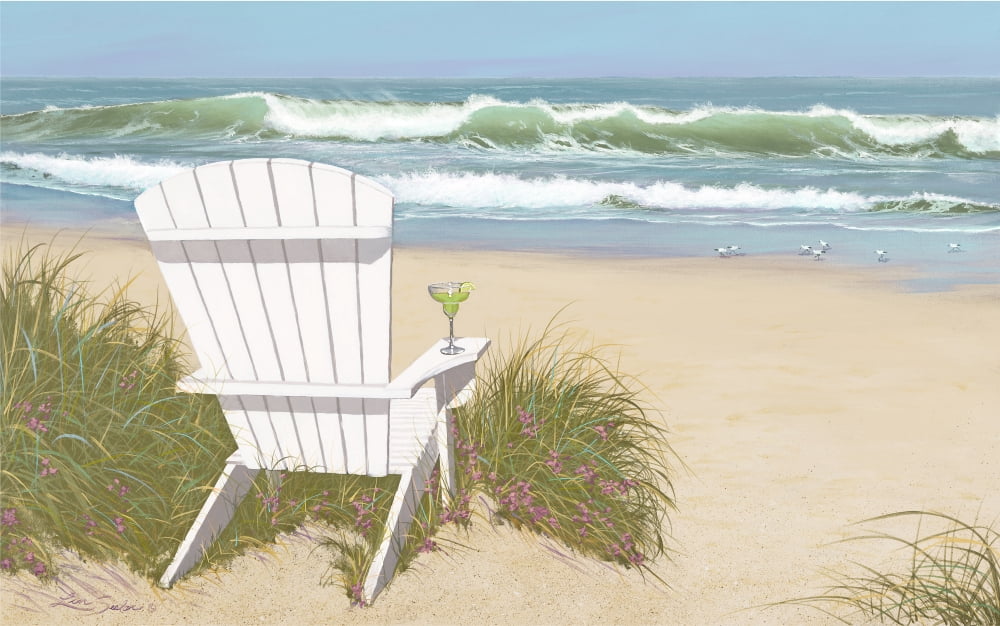Happy Hour Canvas Art - Lin Seslar (22 x 36)