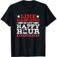 thumbnail image 1 of Happy Hour Line Dancing Couple Dance Dancer Music Gift T-Shirt, 1 of 3