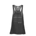 thumbnail image 1 of Happy Hour Squad Women's Fashion Sleeveless Flowy Racerback Workout Yoga Tank Top Charcoal Grey Medium, 1 of 3