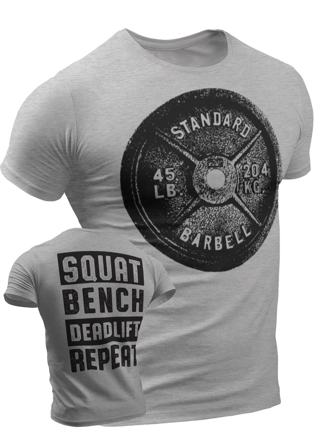 Squat Bench Deadlift T Shirt Gym Weightlifting Tee Squat Bench Deadlift T Shirt Gym Weightlifting Tee