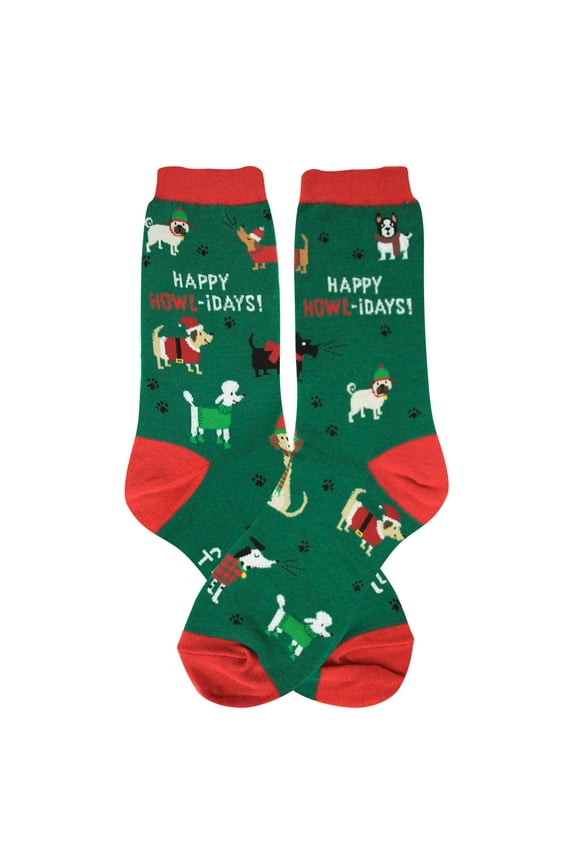 Happy Howlidays Women's Socks
