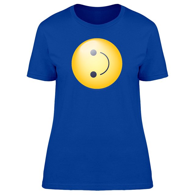 Happy Icon Inverted To The Left T-Shirt Men -Image by Shutterstock, Male XX-Large