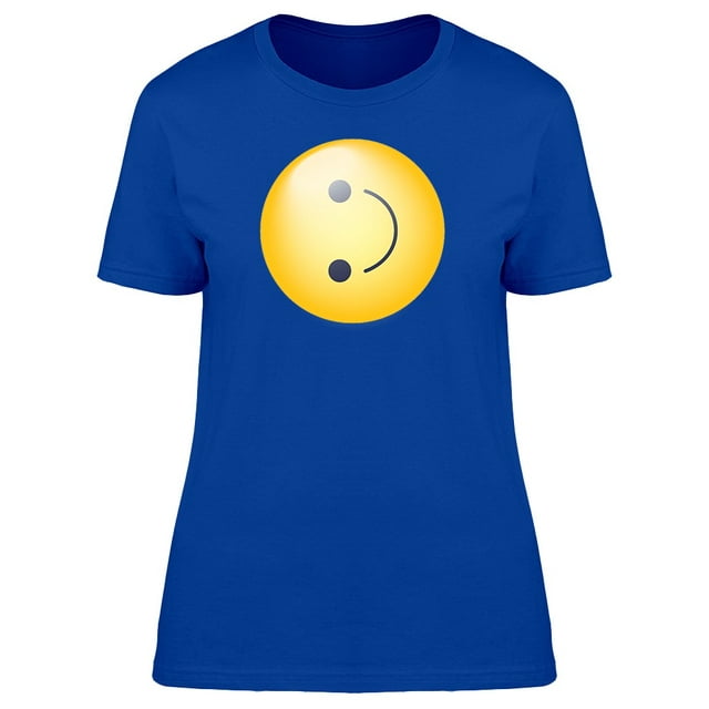 Happy Icon Inverted To The Left T-Shirt Men -Image by Shutterstock, Male XX-Large