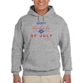 thumbnail image 1 of Happy Independence Day 4Th. Hoodie Men -Image by Shutterstock, Male 5X-Large, 1 of 4