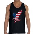 thumbnail image 1 of Happy Independence Day Tank Top for Men - 4th of July Eagle American Flag Graphic Tanks Patriotic Outfit, 1 of 2