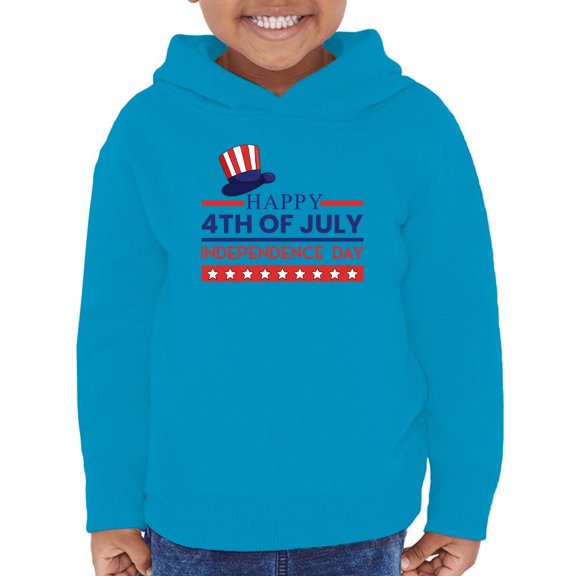 Happy Independence Day Usa Hoodie Toddler -Image by Shutterstock,  4 Toddler