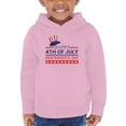 thumbnail image 1 of Happy Independence Day Usa Hoodie Toddler -Image by Shutterstock,  5 Toddler, 1 of 4