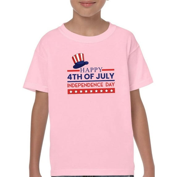 Happy Independence Day Usa T-Shirt Juniors -Image by Shutterstock, x-Small