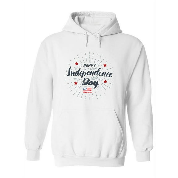 Happy Independence Hoodie Women -Image by Shutterstock, Female XX-Large