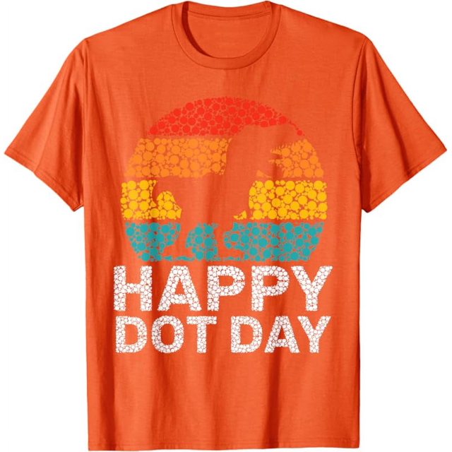 Happy International Dot Day 2024 September 15th Polka Dot TShirt