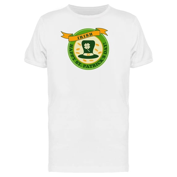 Happy Irish St Patricks Day Tee Men's -Image by Shutterstock