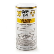 Happy Jack Flea and Tick Powder for Dogs, 5 oz Can