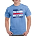 thumbnail image 1 of Happy July 4Th And My Birthday T-Shirt Men -Image by Shutterstock, Male XX-Large, 1 of 4