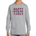 thumbnail image 1 of Happy July 4Th! Long Sleeve Toddler -Image by Shutterstock,  2 Toddler, 1 of 4