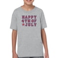 thumbnail image 1 of Happy July 4Th! T-Shirt Juniors -Image by Shutterstock,  x-Large, 1 of 4
