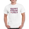 thumbnail image 1 of Happy July 4Th! T-Shirt Men -Image by Shutterstock, Male 5X-Large, 1 of 4