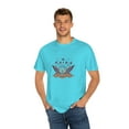 thumbnail image 1 of Happy July 4th Unisex Garment-Dyed T-shirt, 1 of 4
