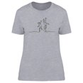 thumbnail image 1 of Happy Jumping Children T-Shirt Women -Image by Shutterstock, Female Medium, 1 of 2