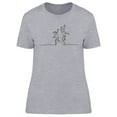 thumbnail image 1 of Happy Jumping Children T-Shirt Women -Image by Shutterstock, Female x-Large, 1 of 2