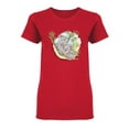 thumbnail image 1 of Happy Koala Family T-Shirt Women -Image by Shutterstock, Female Medium, 1 of 2
