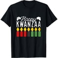 thumbnail image 1 of Happy Kwanzaa Seven Candles Nguzo Saba Traditions T-Shirt, 1 of 5