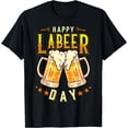 thumbnail image 1 of Happy Labeer Day Funny Labor Day T-Shirt Black X-Large, 1 of 4
