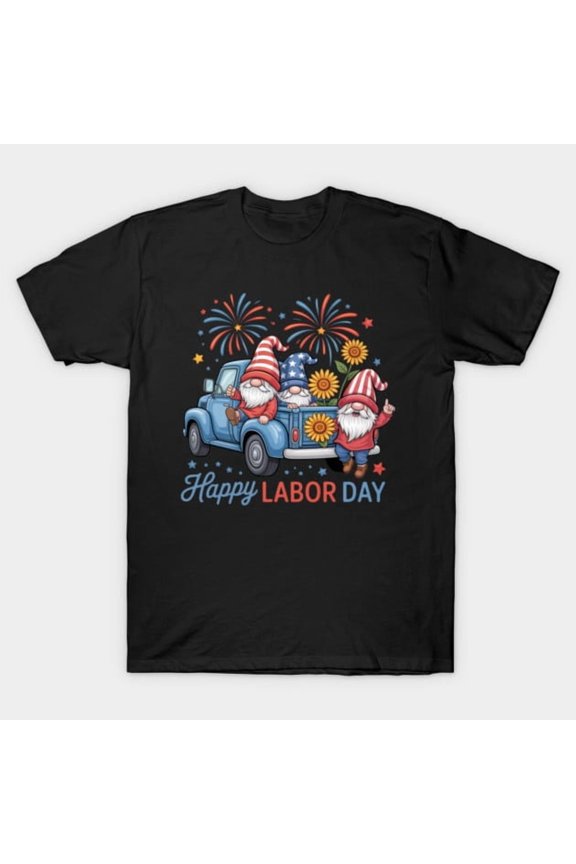 Happy Labor Day For Real American Workers USA Holiday Union Strong Blue Unisex T-Shirt