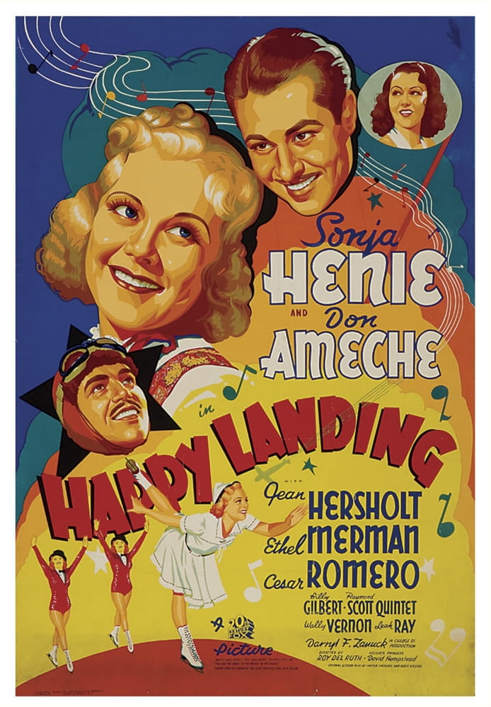 Happy Landing Canvas Art - (11 x 17)
