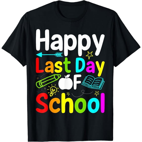 Happy Last Day Of School Hello Summer T-Shirt