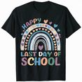 thumbnail image 1 of Happy Last Day Of School Shirt Teacher Graduation Shirt Kids T-Shirt, 1 of 5