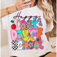 thumbnail image 1 of Happy Last Day of School Shirt, Preppy Teacher School Shirt, Summer Teacher Shirt, Teacher Appreciation Gift Shirt, 1 of 5