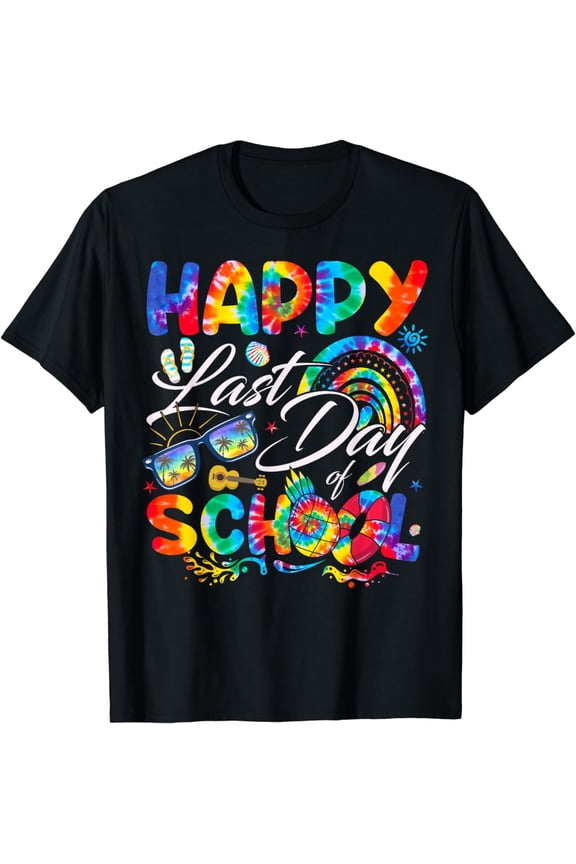 Happy Last Day of School Shirt Teachers End of Year Students T-Shirt