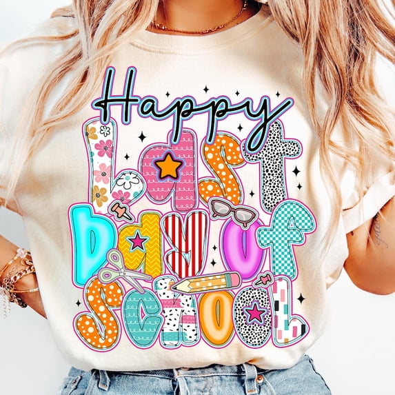 Happy Last Day of School T-Shirt, Teacher Summer Break Shirt, Kids Summer Break Shirt, School’s Out Shirt