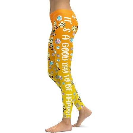 Happy Leggings Size: XS for Women | FIERCEPULSE