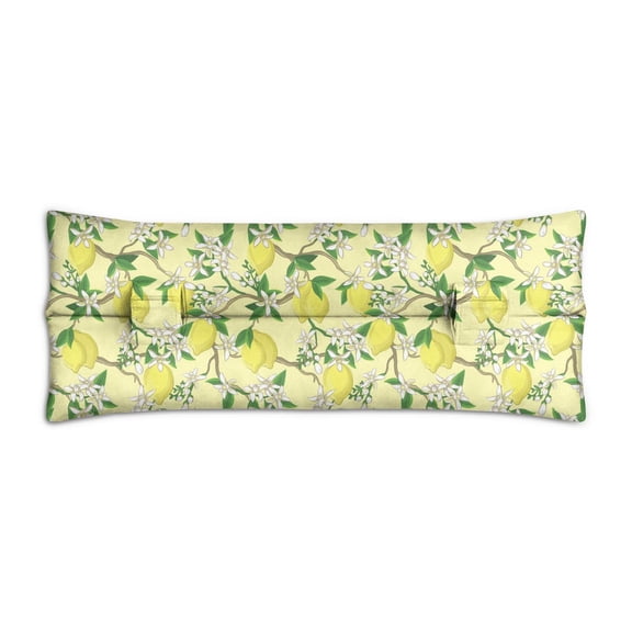 Happy Lemons Seat Belt Pillow Playful Fruit Pattern, Post-Op Recovery Support (Cute & Functional)