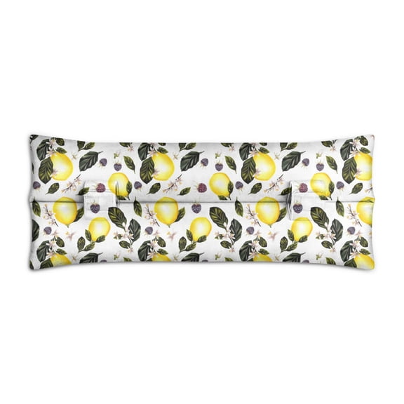 Happy Lemons Seat Belt Pillow Playful Fruit Pattern, Post-Op Recovery Support (Cute & Functional)