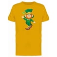 thumbnail image 1 of Happy Leprechaun Waving Tee Men's -Image by Shutterstock, 1 of 2