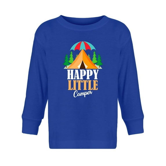 Happy Little Camper Long Sleeve Toddler -Image by Shutterstock, 5 Toddler