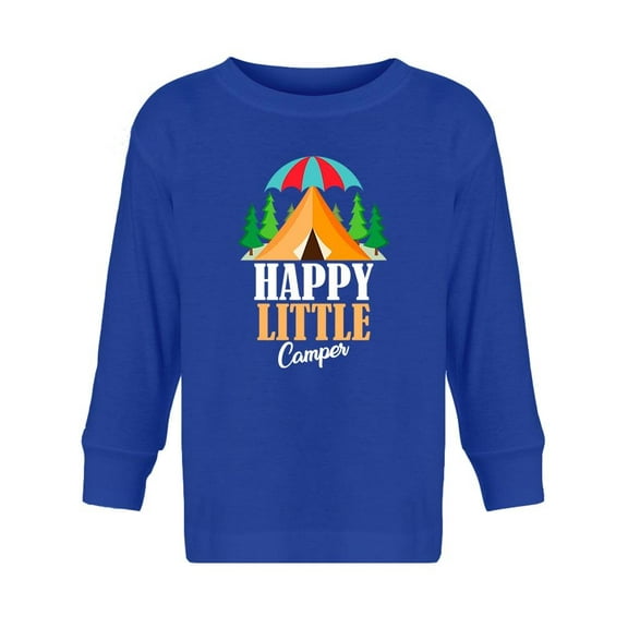 Happy Little Camper Long Sleeve Toddler -Image by Shutterstock, 5 Toddler