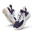 thumbnail image 1 of Happy Little Crabs - Navy Blue Walking Shoes for Men Woman Lightweight Tennis Fashion Elastic Sports Shoes Cushion Basketball Shoes, 1 of 7