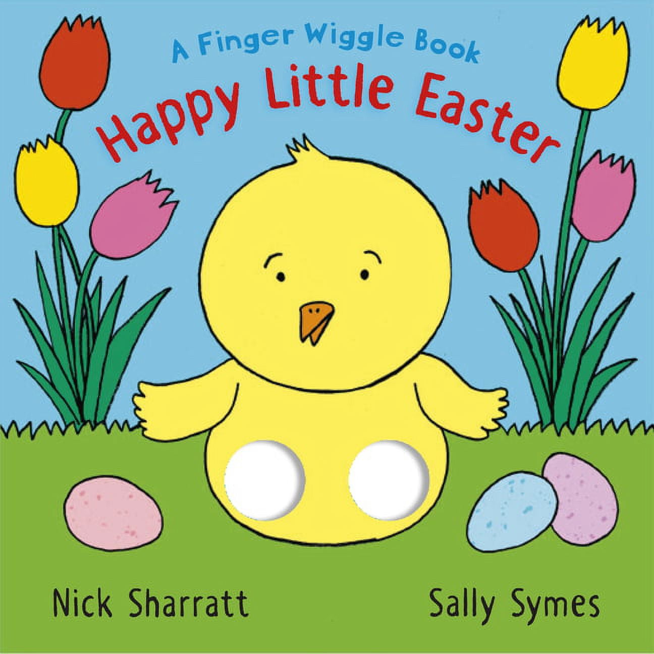 Finger Wiggle Books Happy Little Easter: A Finger Wiggle Book, (Board Book)