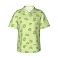 thumbnail image 1 of Happy Little Frogs Men'S 3d Print Casual Button Down Shirts, Novelty Hawaiian Short Sleeves S, 1 of 7