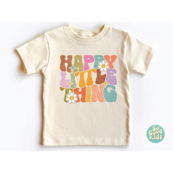 Happy Little Thing Kids Shirt, Little Thing Shirt, Colorful Mini Shirt, Toddler Shirt, Happy Kids Shirt, Daisy Happy Thing Shirt, New Born, Baby Shower Gift, New Parents Gift