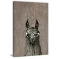 thumbnail image 1 of Happy Llama II Painting Print on Wrapped Canvas, 1 of 7