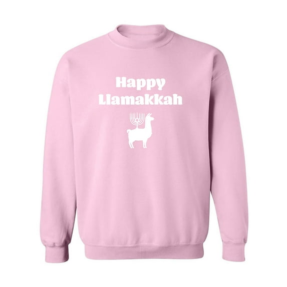 Happy Llamakkah Crewneck Sweatshirt