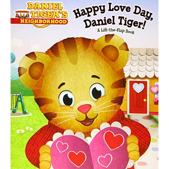 Pre-Owned Happy Love Day, Daniel Tiger!: A Lift-the-Flap Book (Daniel Tiger's Neighborhood), 9781481448550, 1481448552, Paperback, Illustrated edition